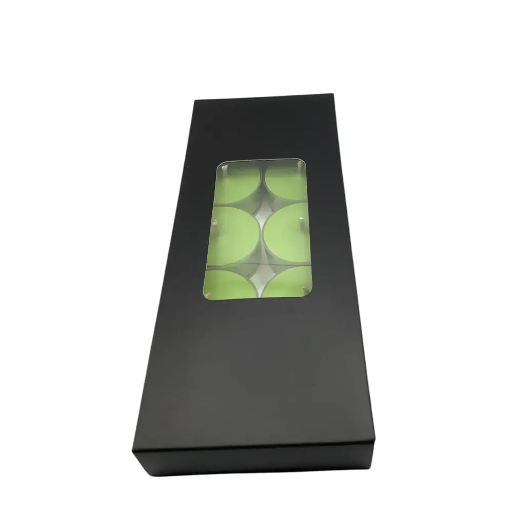 Scented Tealight Candles - 10 Pack Box - Lime Sandalwood - Votive
