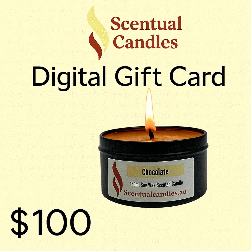 $100 Scentual Candles Gift Card 