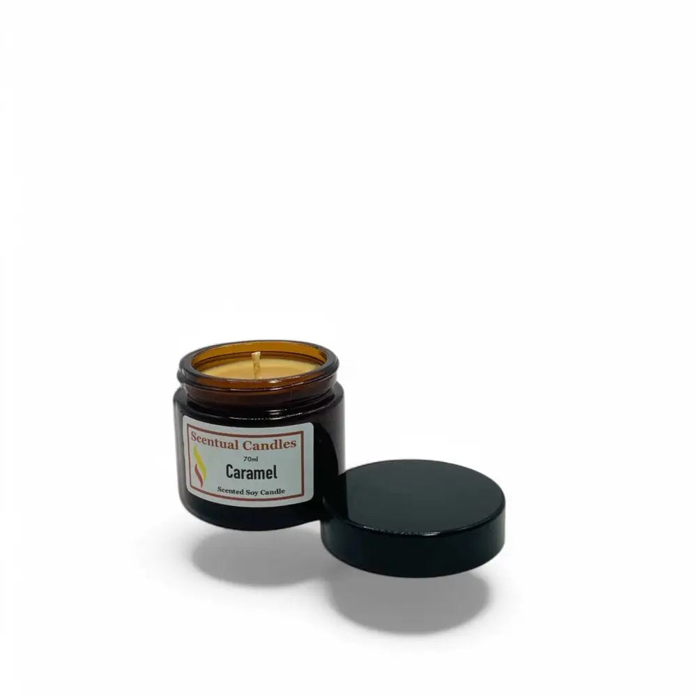 70ml Scented Soy Caramel Candle